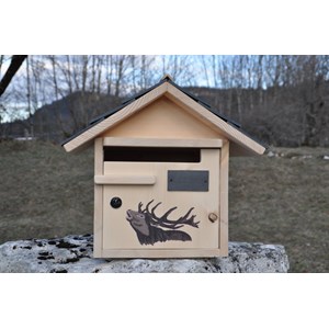 Boite aux lettres cerf tuiles