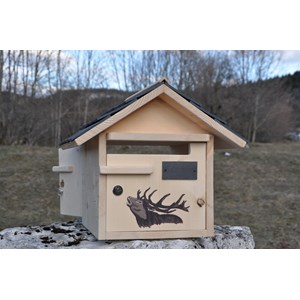 Boite aux lettres cerf double tuiles