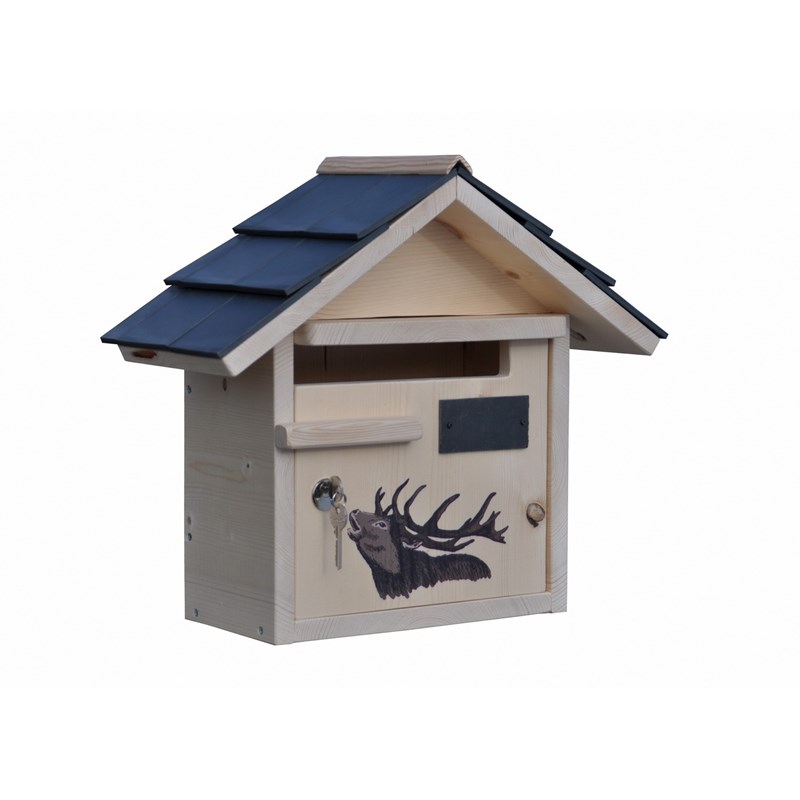 Boite aux lettres cerf courte tuiles