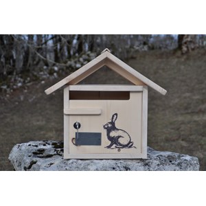 Boite aux lettres lapin courte