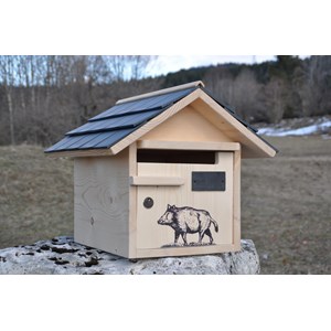 Boite aux lettres sanglier tuiles