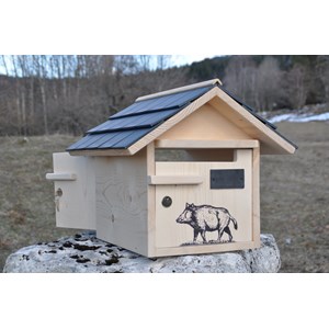 Boite aux lettres sanglier double tuiles