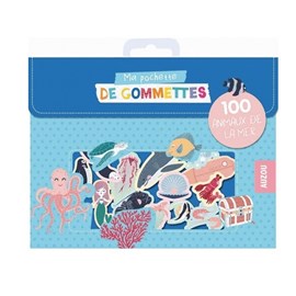 Pochette gommettes de la mer