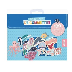 Pochette gommettes de la mer