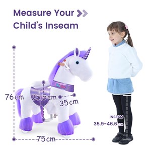 Licorne ride-on - violette