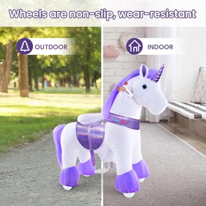 Licorne ride-on - violette