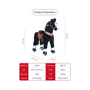 Ponycycle ponycycle noir