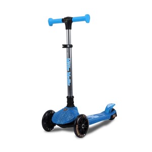 Scooter jelly bleu roues led