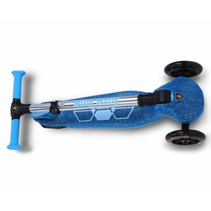 Scooter jelly bleu roues led