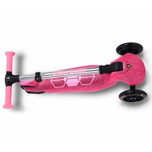 Scooter jelly pink roues led