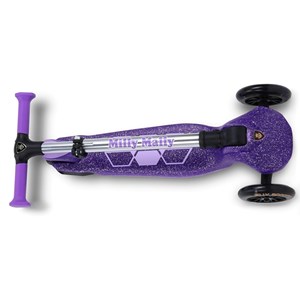 Scooter jelly violet roues led