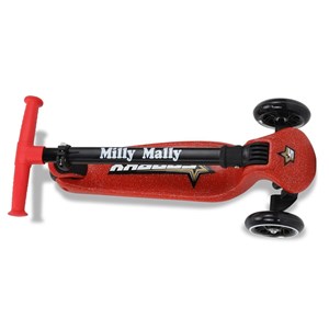 Scooter sparky rouge roues led