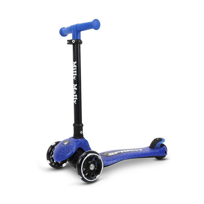 Scooter sparky bleu roues led
