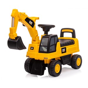 Véhicule cat excavatrice jaune