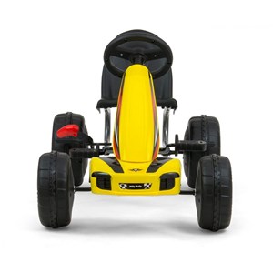 Kart à pédales viper jaune