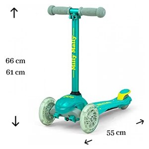 Trottinette milly mally zapp mint