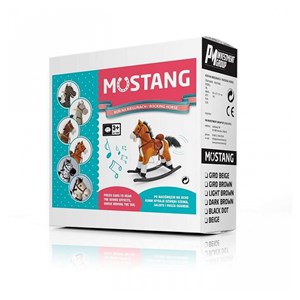 Mustang cheval marron foncé