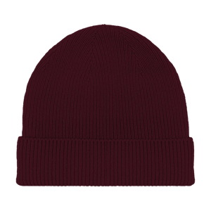 Bonnet mérinos et cachemire Bordeaux