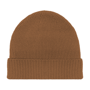 Bonnet mérinos et cachemire Camel