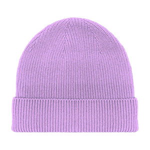 Bonnet mérinos et cachemire Bois de rose