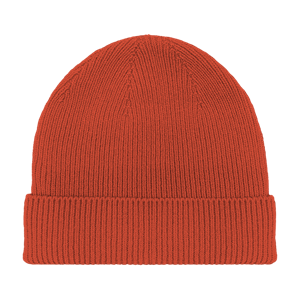 Bonnet mérinos et cachemire Rouille