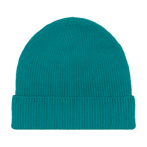 Bonnet mérinos et cachemire Turquoise