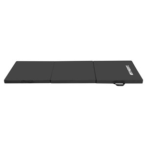 Tapis d'exercices pliable colorie noir