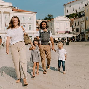 Porte bébé boba x denim rain