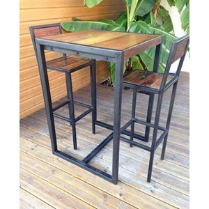 Factory - ensemble haut bois massif et a