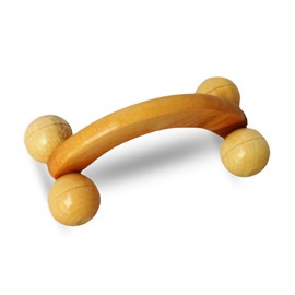 Masseur de pied réflexologie en bois