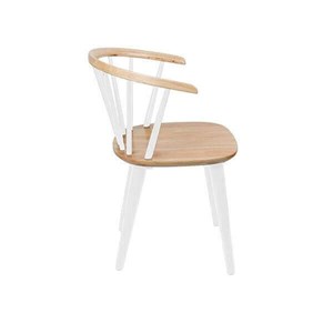 Sweedish - chaise en bois d'hévéa style