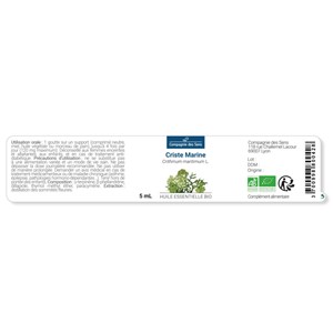 Criste marine - huile essentielle bio - 2.5ml garantie chromacert® - chémotypée
