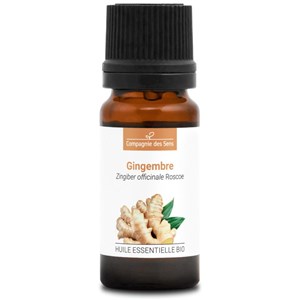 Gingembre (zingiber officinale) - huile essentielle bio - 10ml garantie chromace