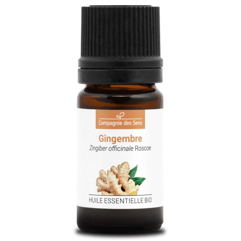 Gingembre (zingiber officinale) - huile essentielle bio - 5ml garantie chromacer
