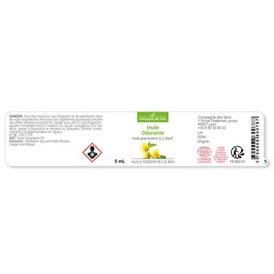 Inule odorante - huile essentielle bio - 2.5ml garantie chromacert® - chémotypée