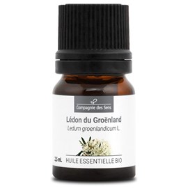 Lédon du groenland - huile essentielle bio - 2.5ml garantie chromacert® - chémot