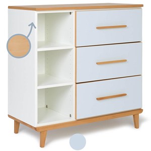 Commode 3 tiroirs nado by a.k. Sky blue