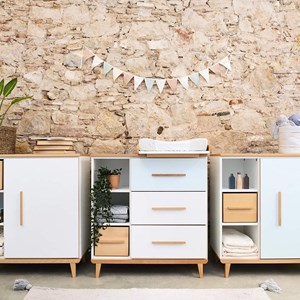 Commode 3 tiroirs nado by a.k. Sky blue