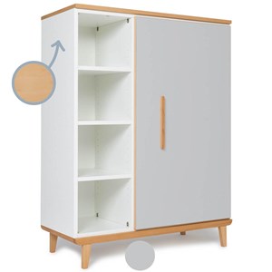 Armoire 120cm 1 porte nado by a.k.