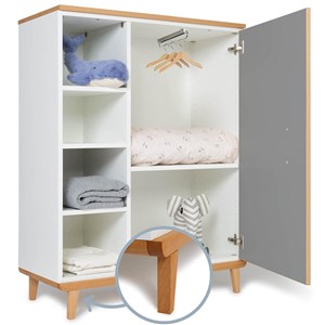 Armoire 120cm 1 porte nado by a.k.