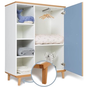 Armoire 120cm 1 porte nado by a.k.