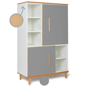 Armoire 147cm 2 portes nado by a.k.