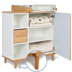 Commode à langer 1 prt 3 n nado rh sb