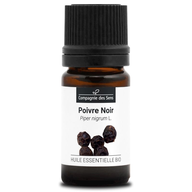 Poivre noir (piper nigrum) - huile essentielle bio - 5ml garantie chromacert® -