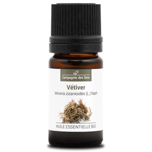 Vétiver (vetiveria zizanioides) - huile essentielle bio - 5ml garantie chromacer