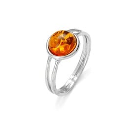 Bague ambre