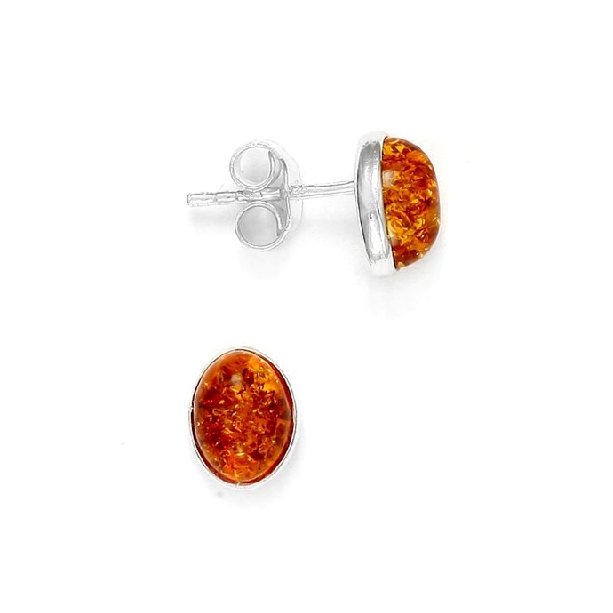 Boucles d'oreilles Cœur en or rose et diamants | Puces d'oreilles en