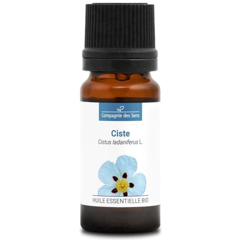 La Compagnie des Sens - Ciste (cistus ladaniferus) - huile essentielle bio - 10ml garantie chromacert® -