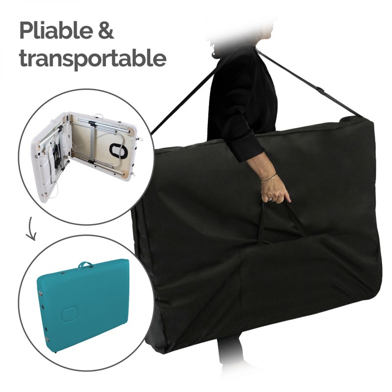 Table massage pliante 2 zones (Vivezen) - Image 3