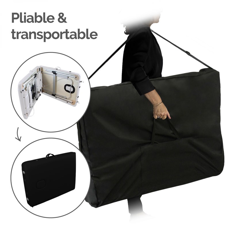 Table massage pliante 2 zones (Vivezen) - Image 3